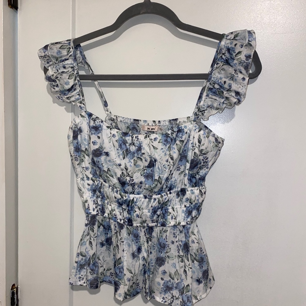 Floral Crop Top